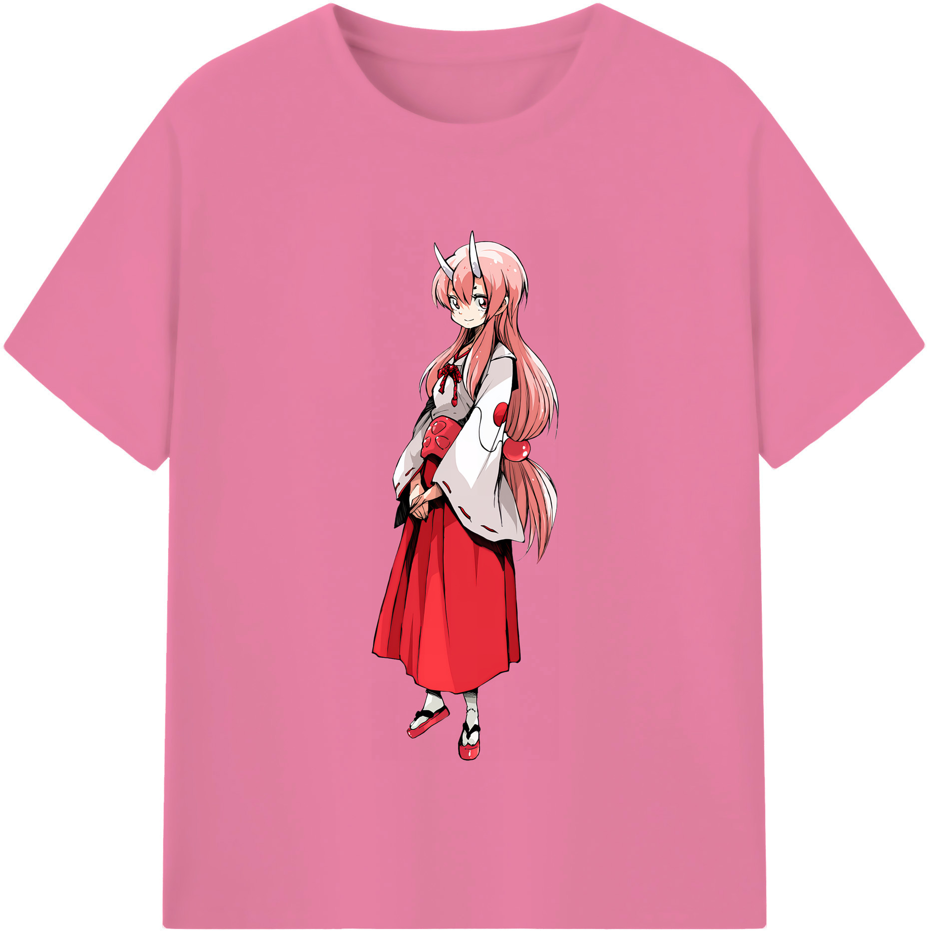 （画像用） 転スラ Regarding Reincarnated to Slime 綿100％半袖Tシャツ（フロントプリント）